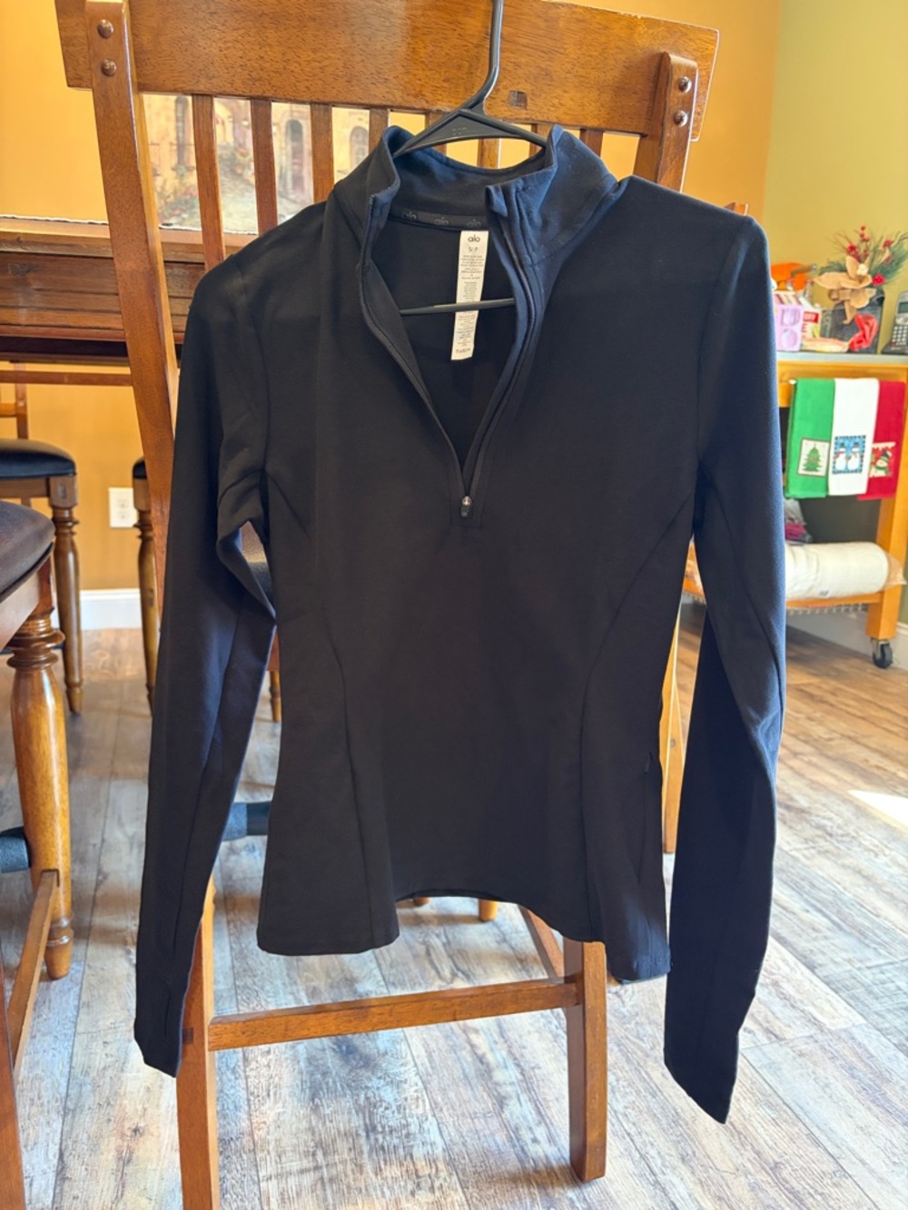 NWOT ALO Quarter-Zip Performance Pullover S